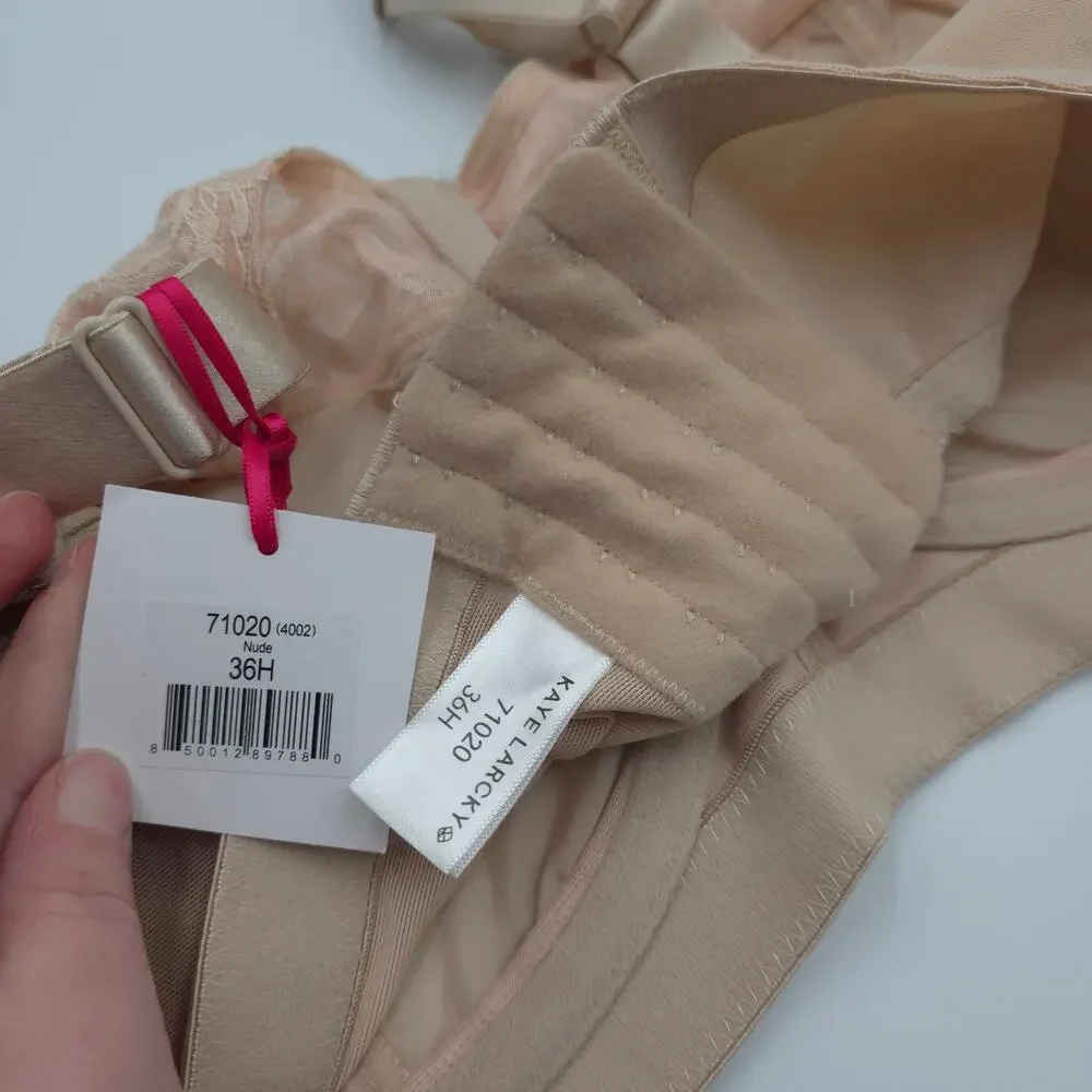Kaye Larcky Total Minimizer Bra in Nude Size 36H - Picture 9 of 9